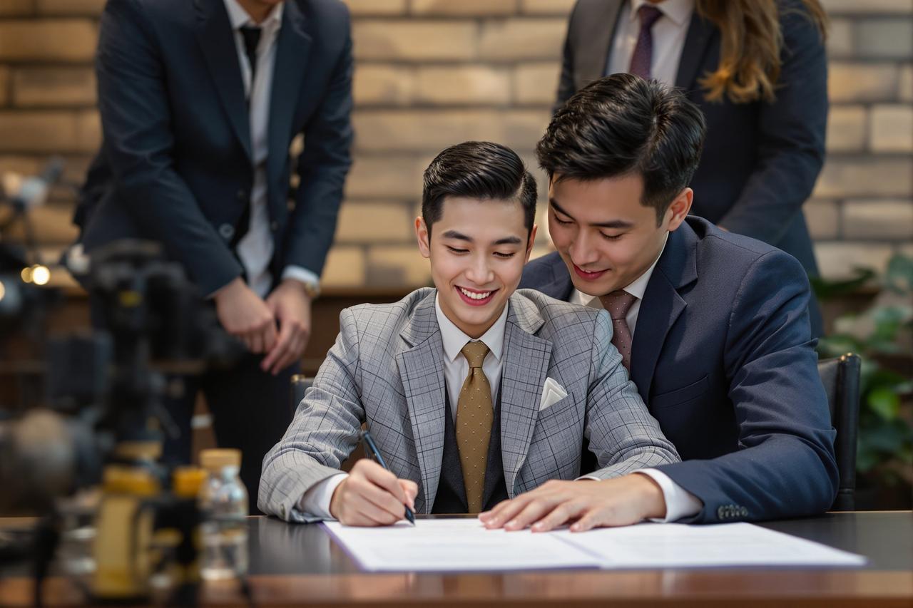 5g影院签约新生代演员陈晓宇，将出演年度大剧《山海经》